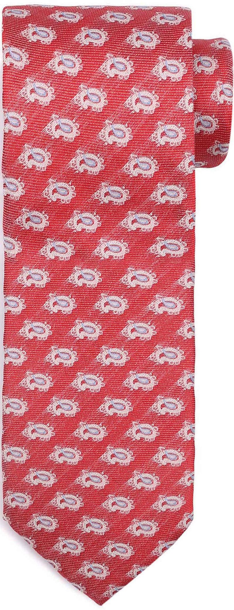 Suitable Krawatte Seide Paisley Rot - günstig online kaufen