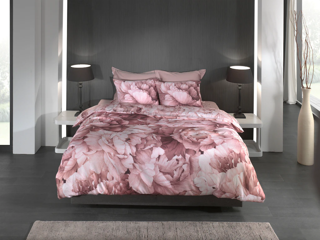 Heckett & Lane Bettwäsche »Wade«, Blumen Design, 100% Baumwolle ab 135x200 günstig online kaufen