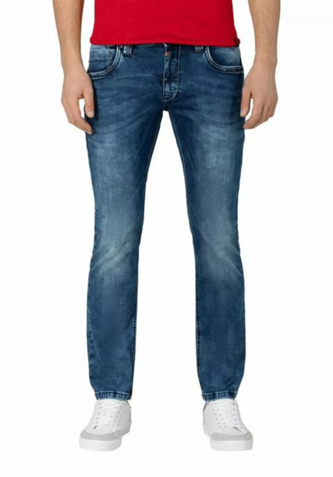 Timezone Slim Eduardotz Jeans 36 White Aged Wash günstig online kaufen
