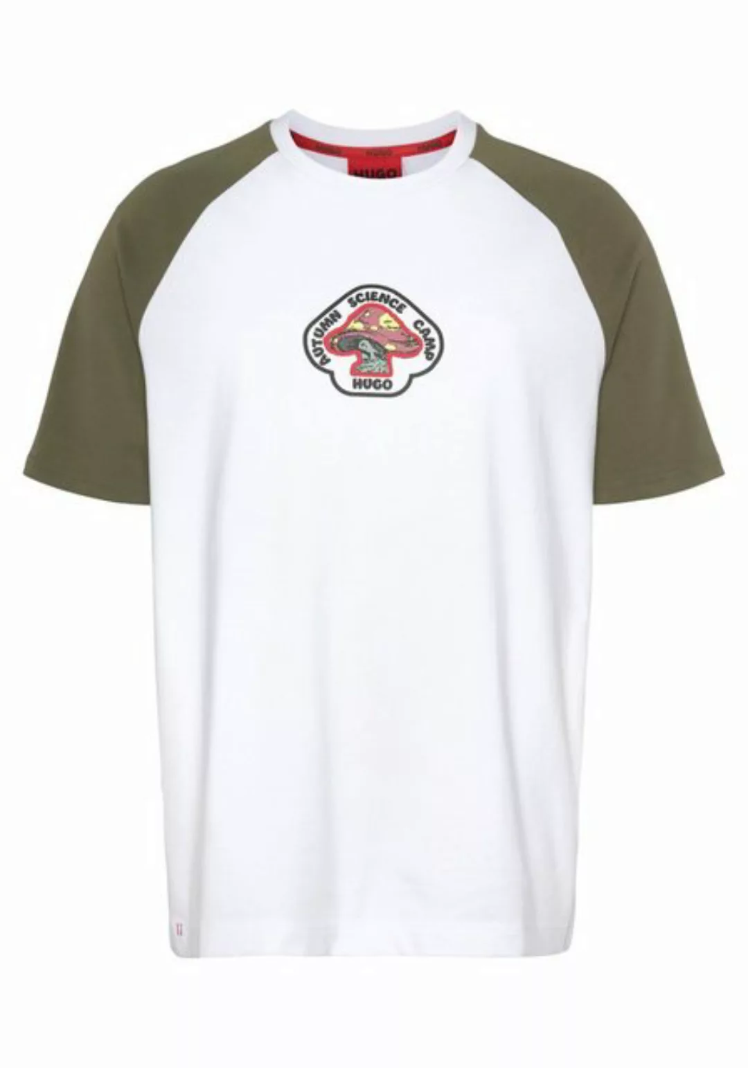 HUGO T-Shirt Mushroom T-Shirt mit speziellem Logodruck günstig online kaufen