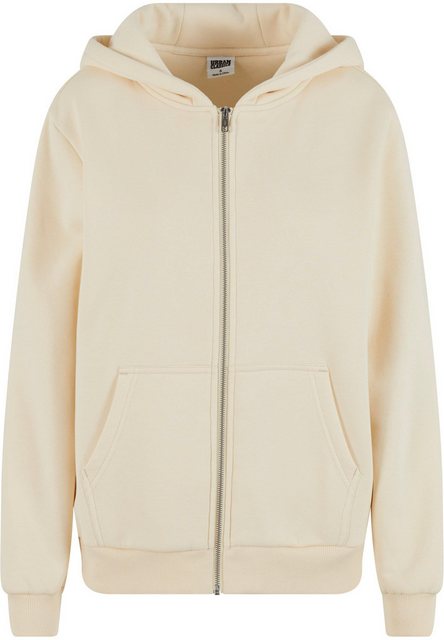 URBAN CLASSICS Sweatjacke "Urban Classics Ladies Fluffy Zip Cardigan" günstig online kaufen