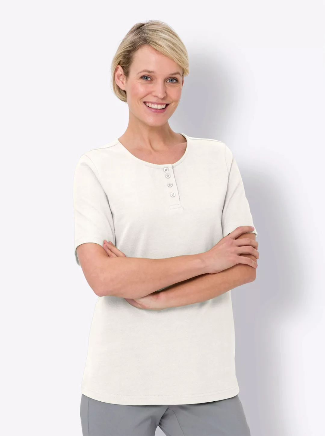 Classic Basics Kurzarmshirt "Kurzarm-Shirt" günstig online kaufen