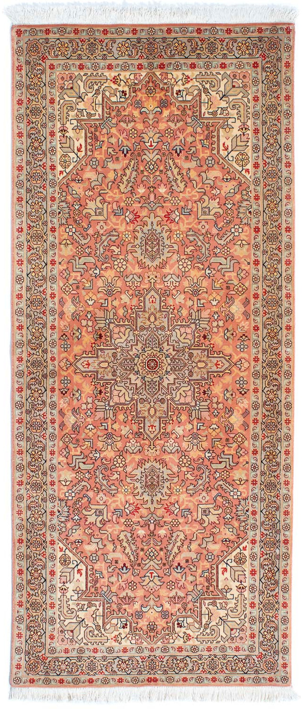 morgenland Orientteppich »Perser - Täbriz - Royal - 206 x 82 cm - mehrfarbi günstig online kaufen
