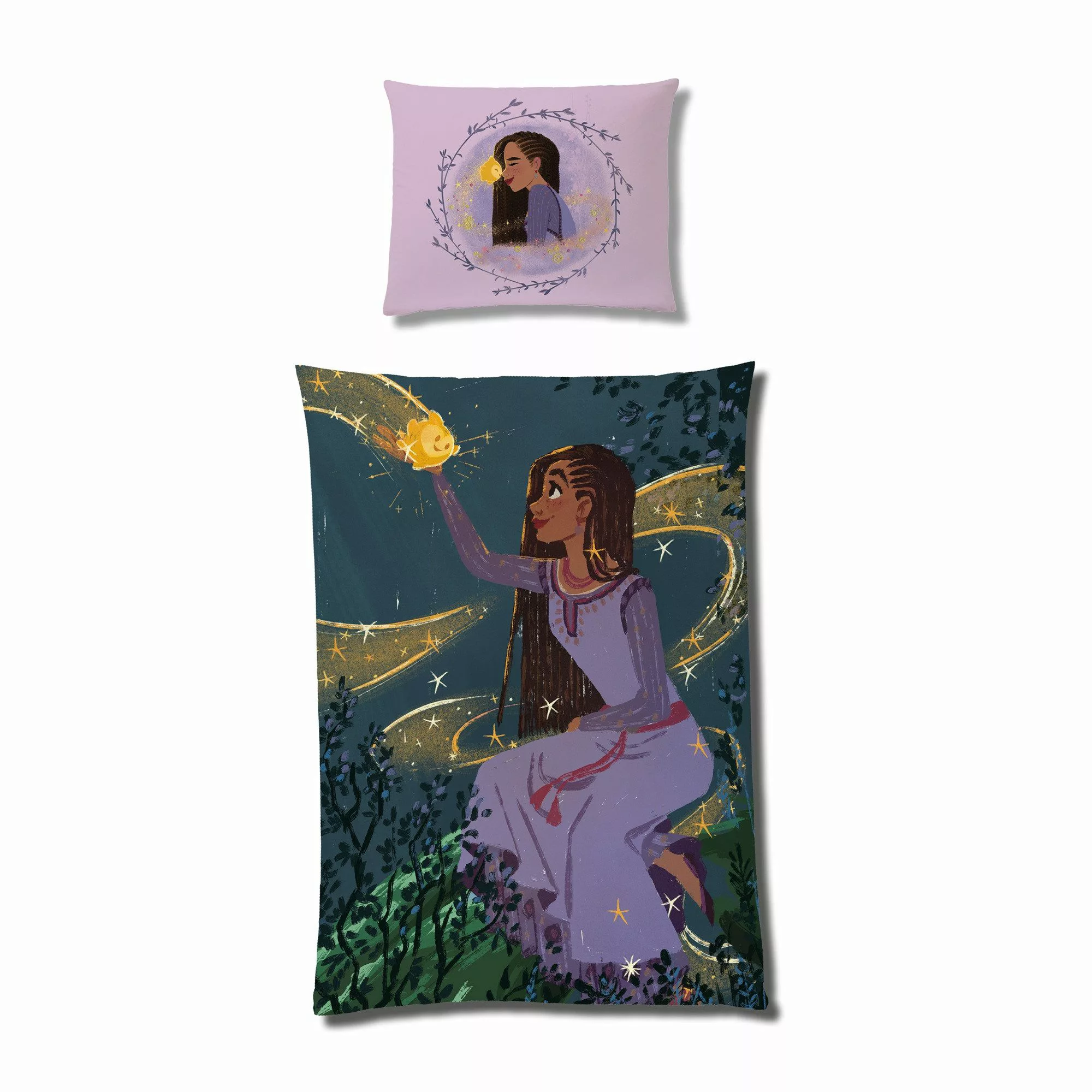 Familando Kinderbettwäsche Disney Wish Asha und günstig online kaufen