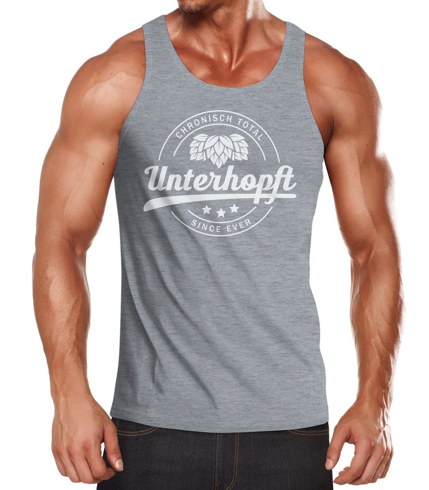 MoonWorks Tanktop Chronisch Unterhopft Tank-Top Chronisch günstig online kaufen
