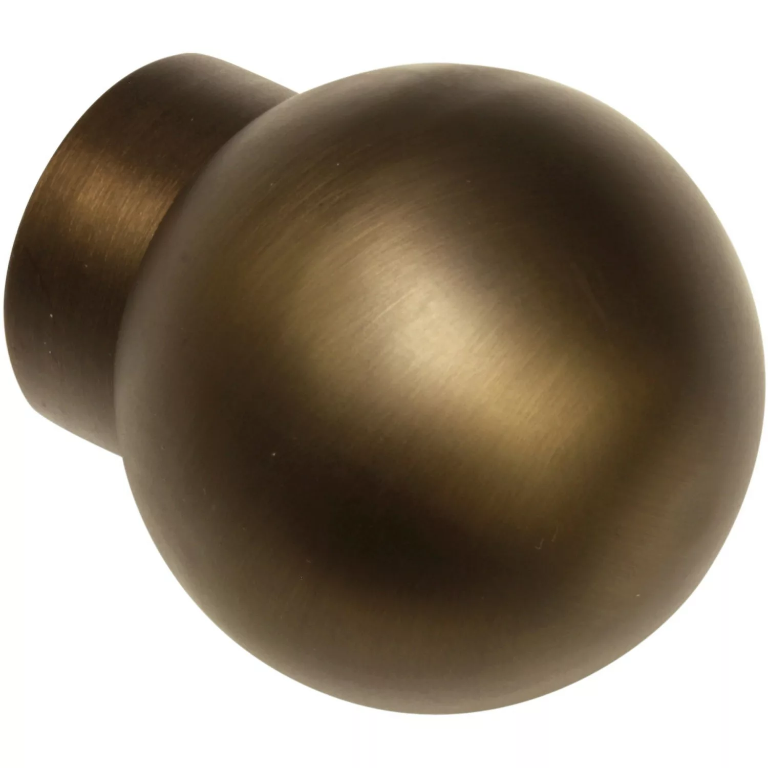 Gardinia Endstück Windsor Ball für Ø 25 mm Bronze 2-er Pack günstig online kaufen