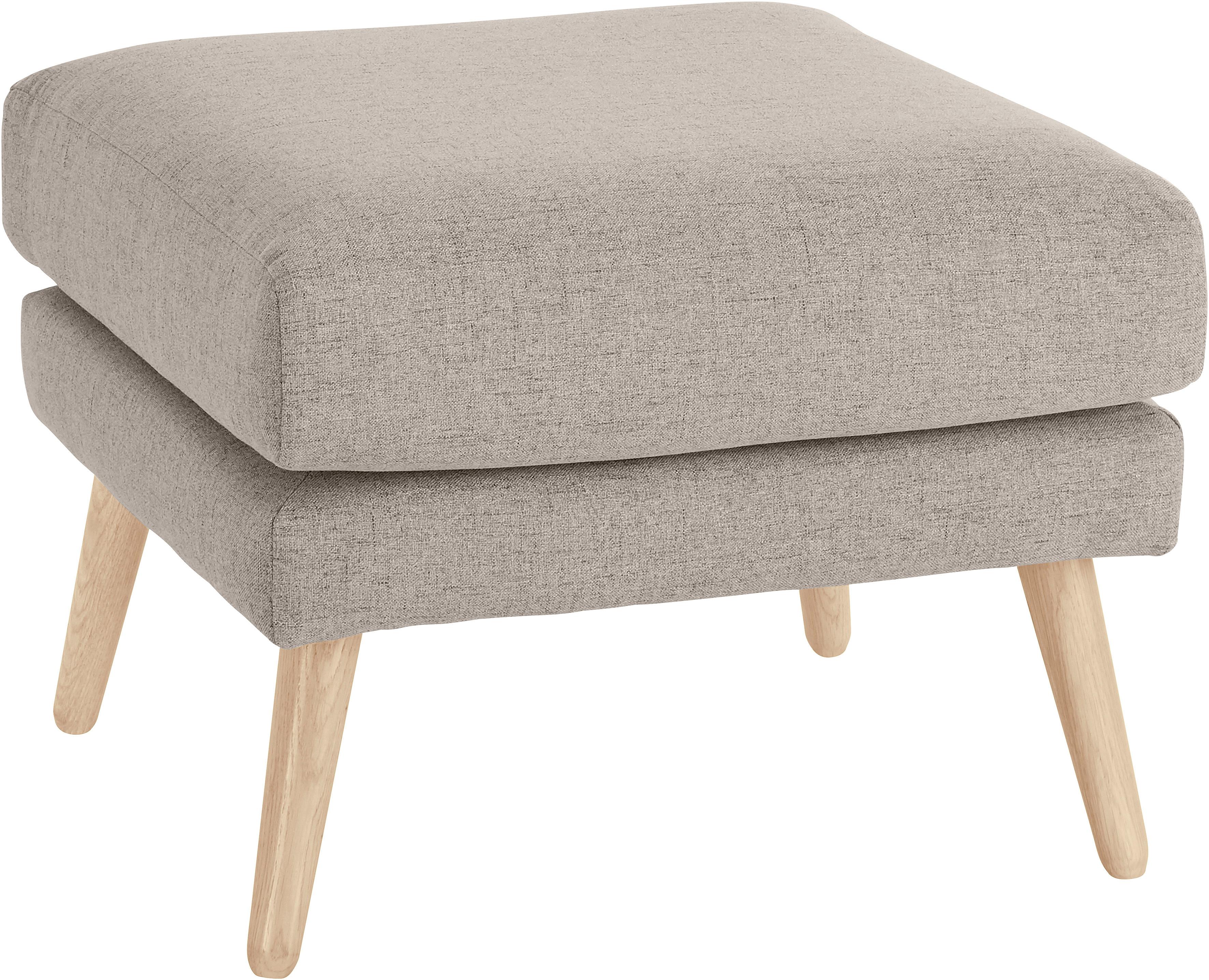andas Hocker "Bille", mit Eiche-Beinen, Design by Morten Georgsen günstig online kaufen