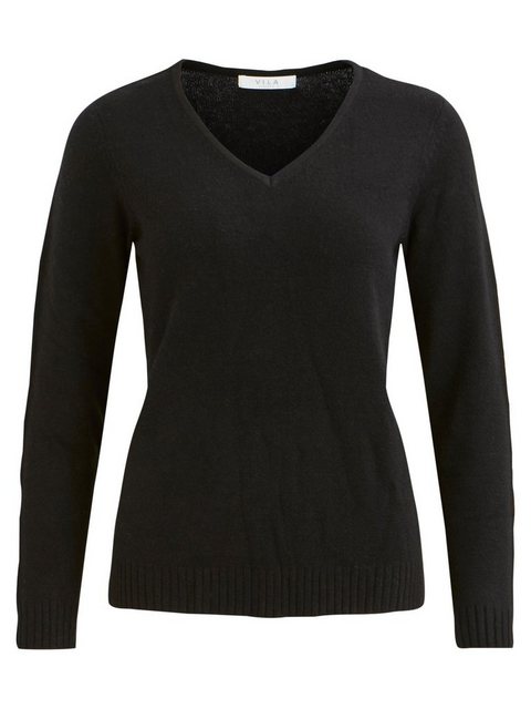 Vila V-Ausschnitt-Pullover VIRIL V-NECK L/S KNIT TOP - NOOS günstig online kaufen