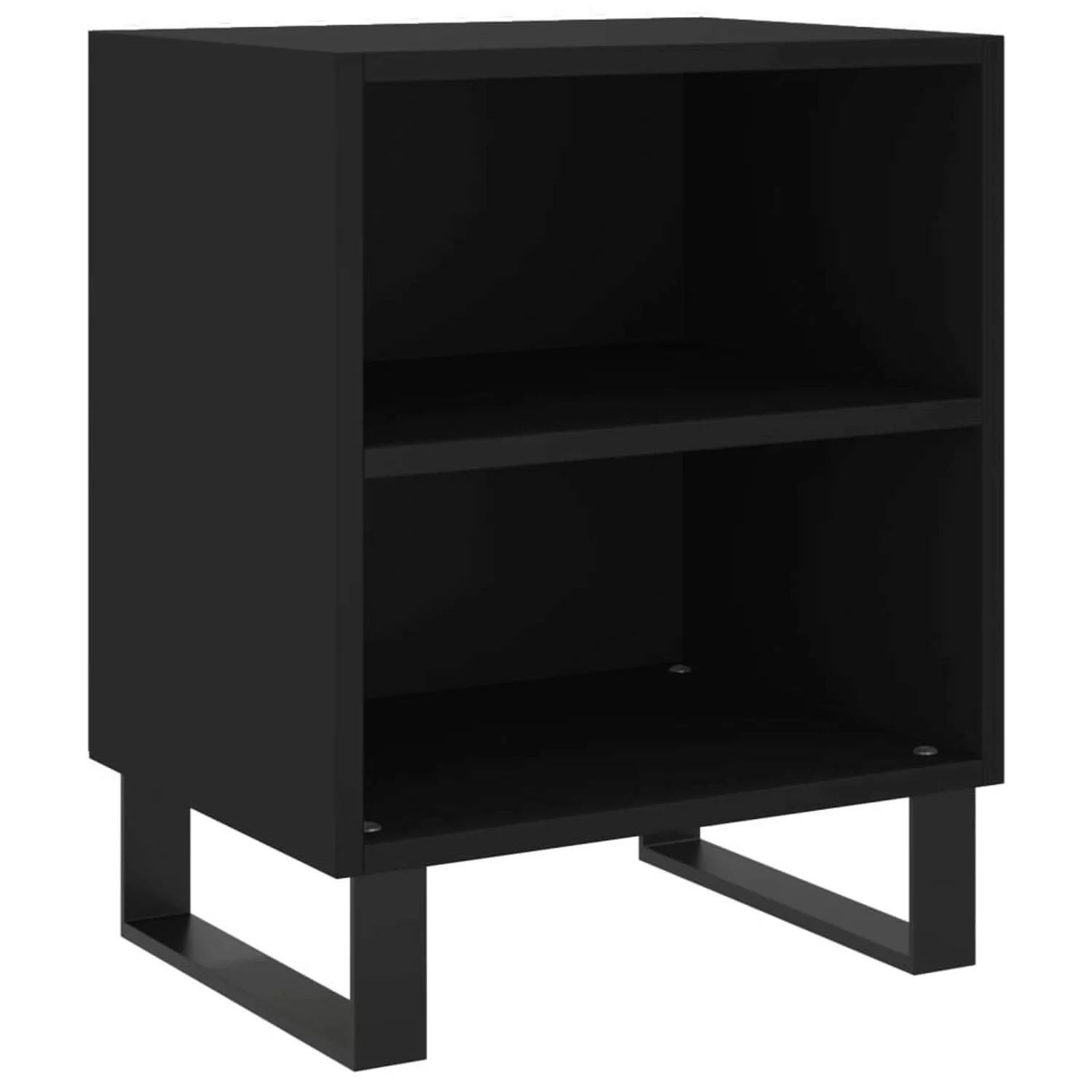 vidaXL Nachttisch Schwarz 40x30x50 cm Holzwerkstoff Modell 4 günstig online kaufen