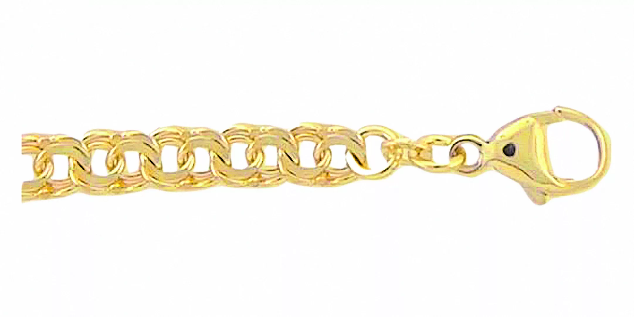 Adelia´s Goldarmband "Damen Goldschmuck 333 Gold Garibaldi Armband 19 cm", günstig online kaufen