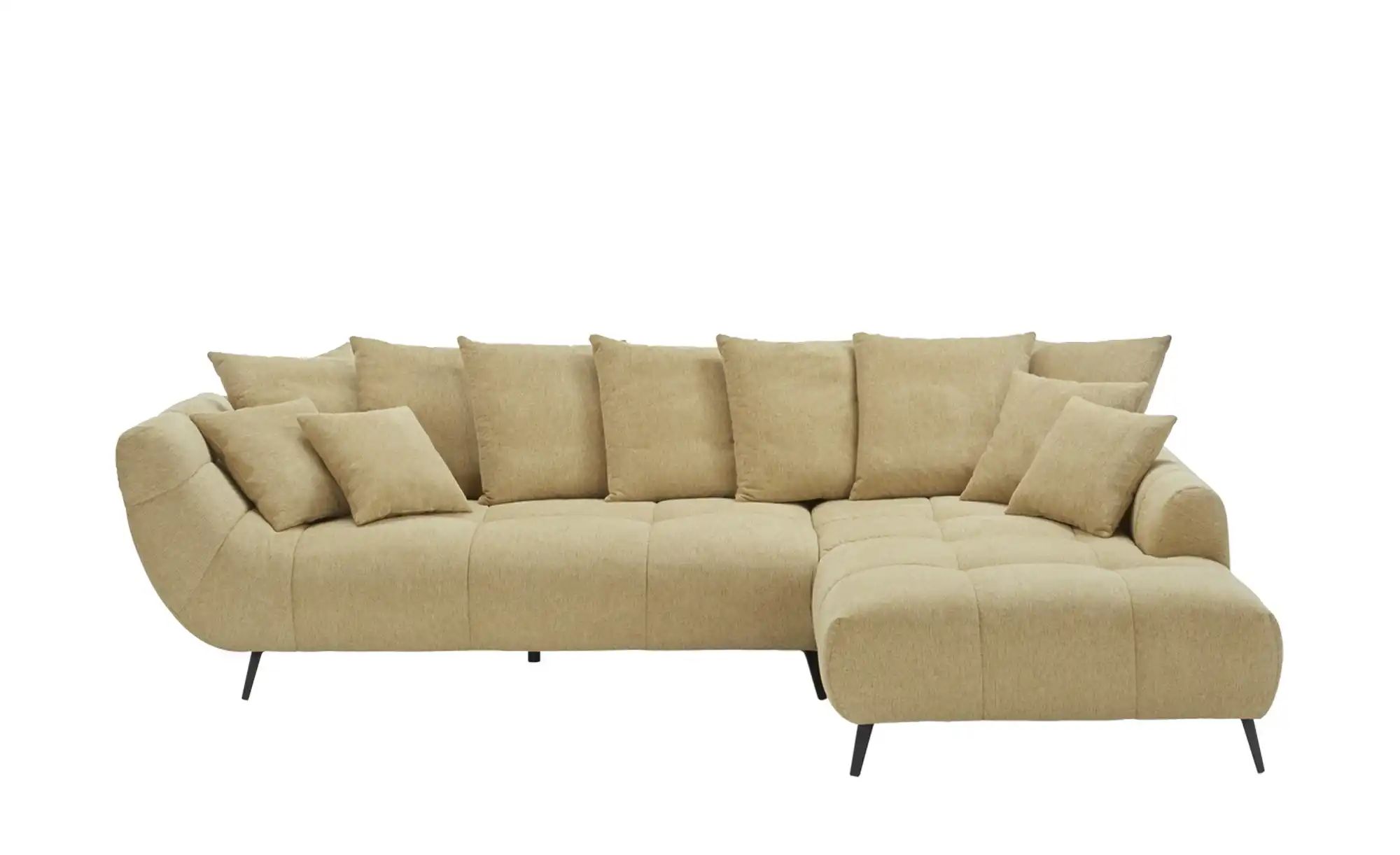 bobb Ecksofa  Bellani III ¦ gelb ¦ Maße (cm): B: 279 H: 98 T: 192 Polstermö günstig online kaufen