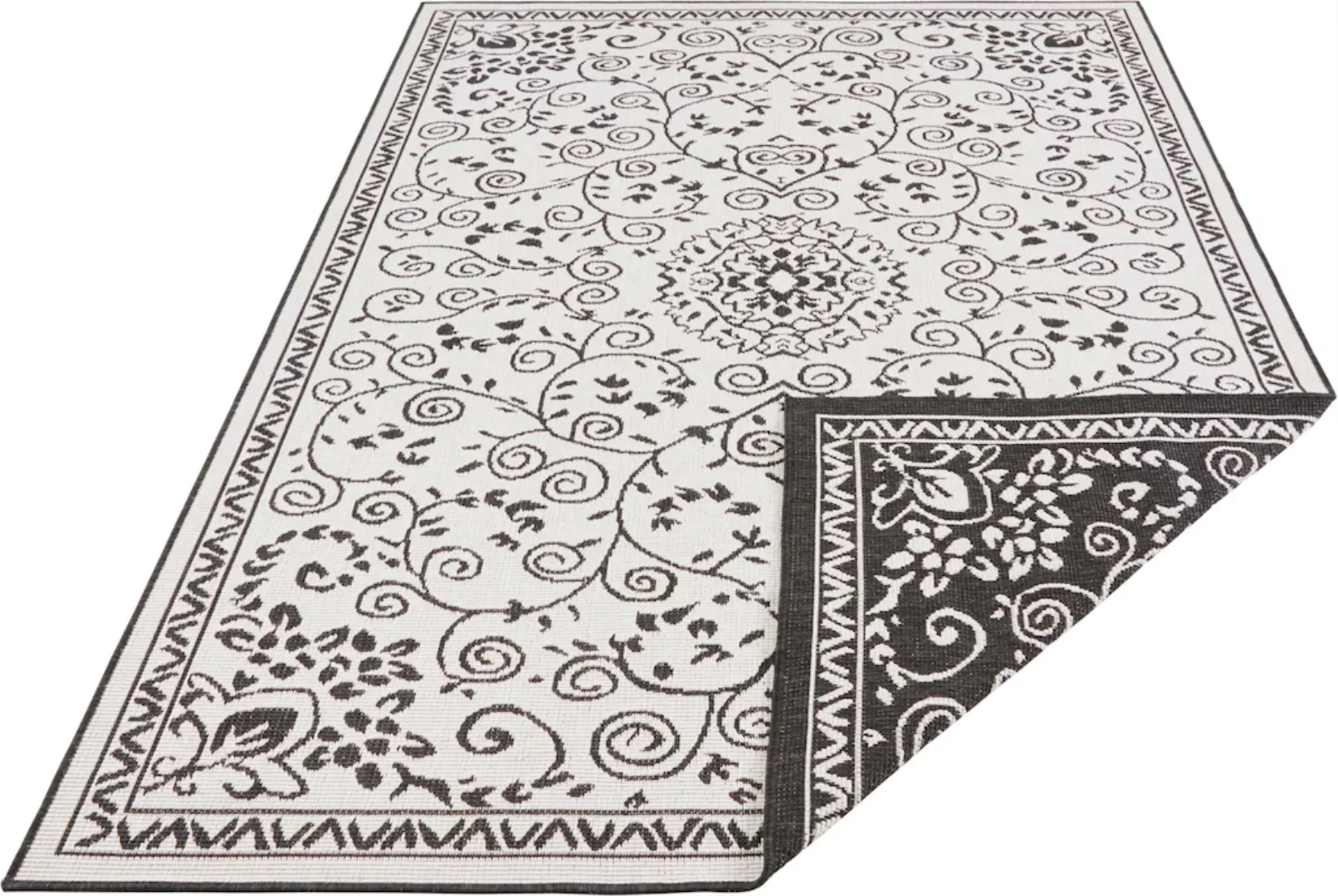 NORTHRUGS Teppich »LEYTE Wendeteppich«, rechteckig, In-& Outdoor, Teppich, günstig online kaufen