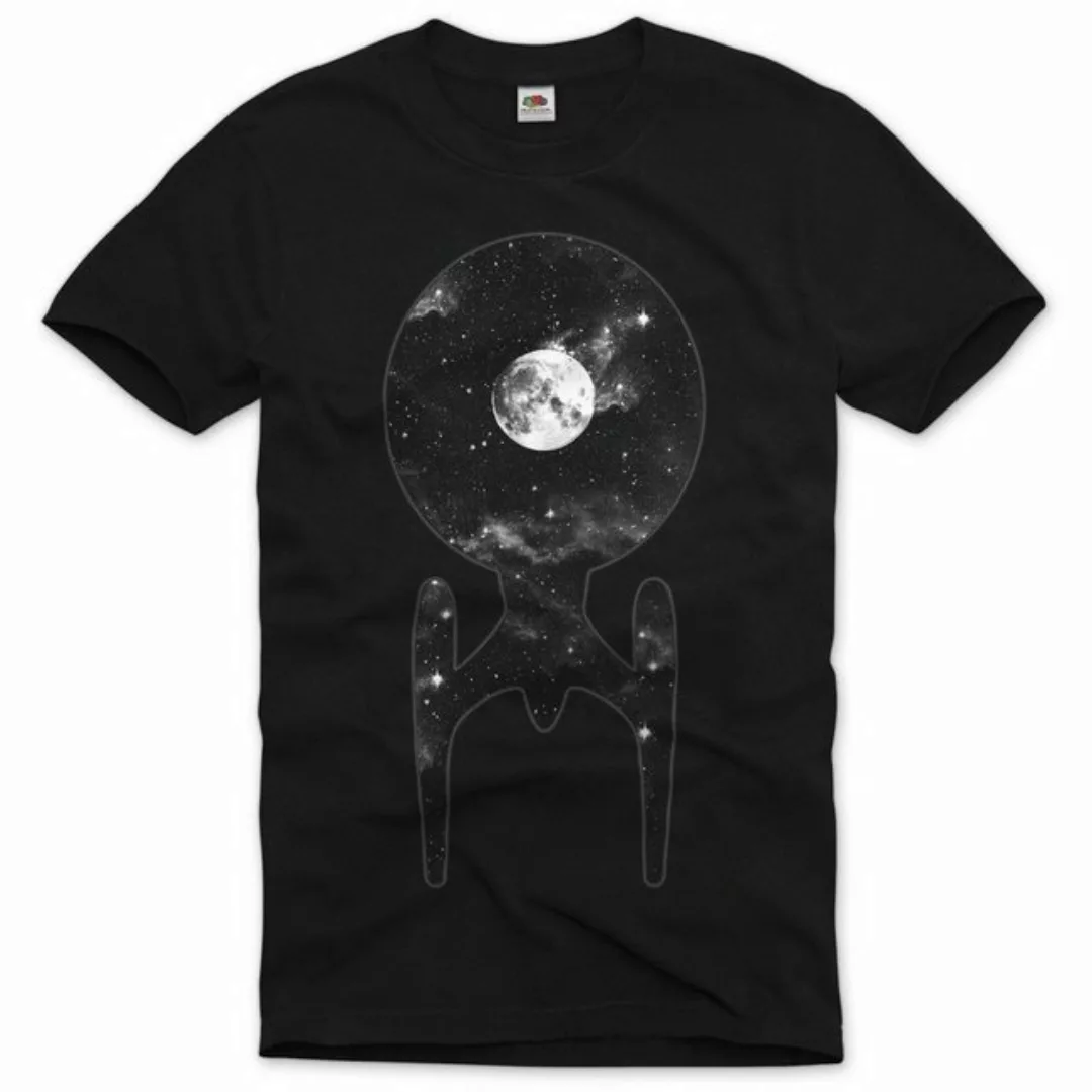 Print-Shirt Herren T-Shirt Trek Raumschiff trekkie star uss enterprise trek günstig online kaufen