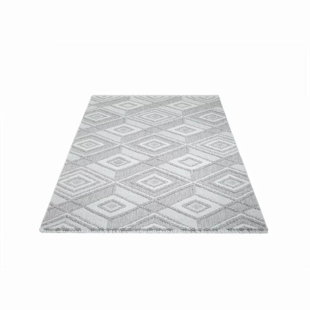 Carpet City Teppich »LINDO 8875«, rechteckig, 11 mm Höhe, Kurzflor, Hochtie günstig online kaufen