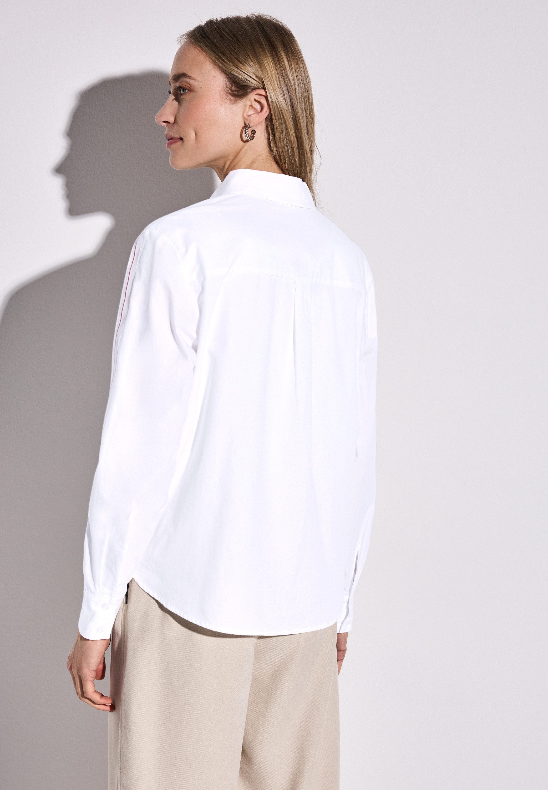 STREET ONE Hemdbluse, aus reiner Baumwolle günstig online kaufen