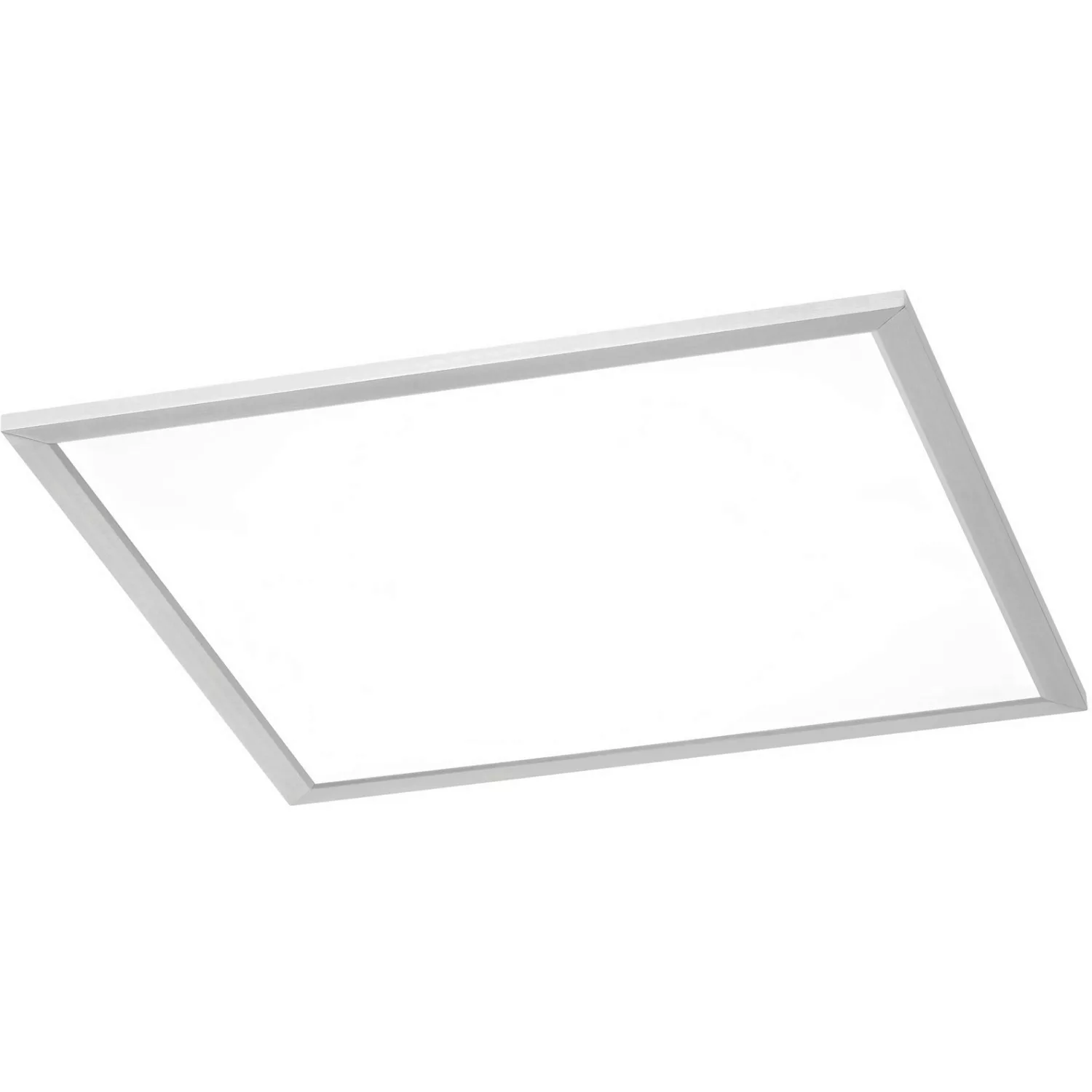 Trio LED-Deckenleuchte Phoenix Nickel matt 45 cm x 45 cm günstig online kaufen