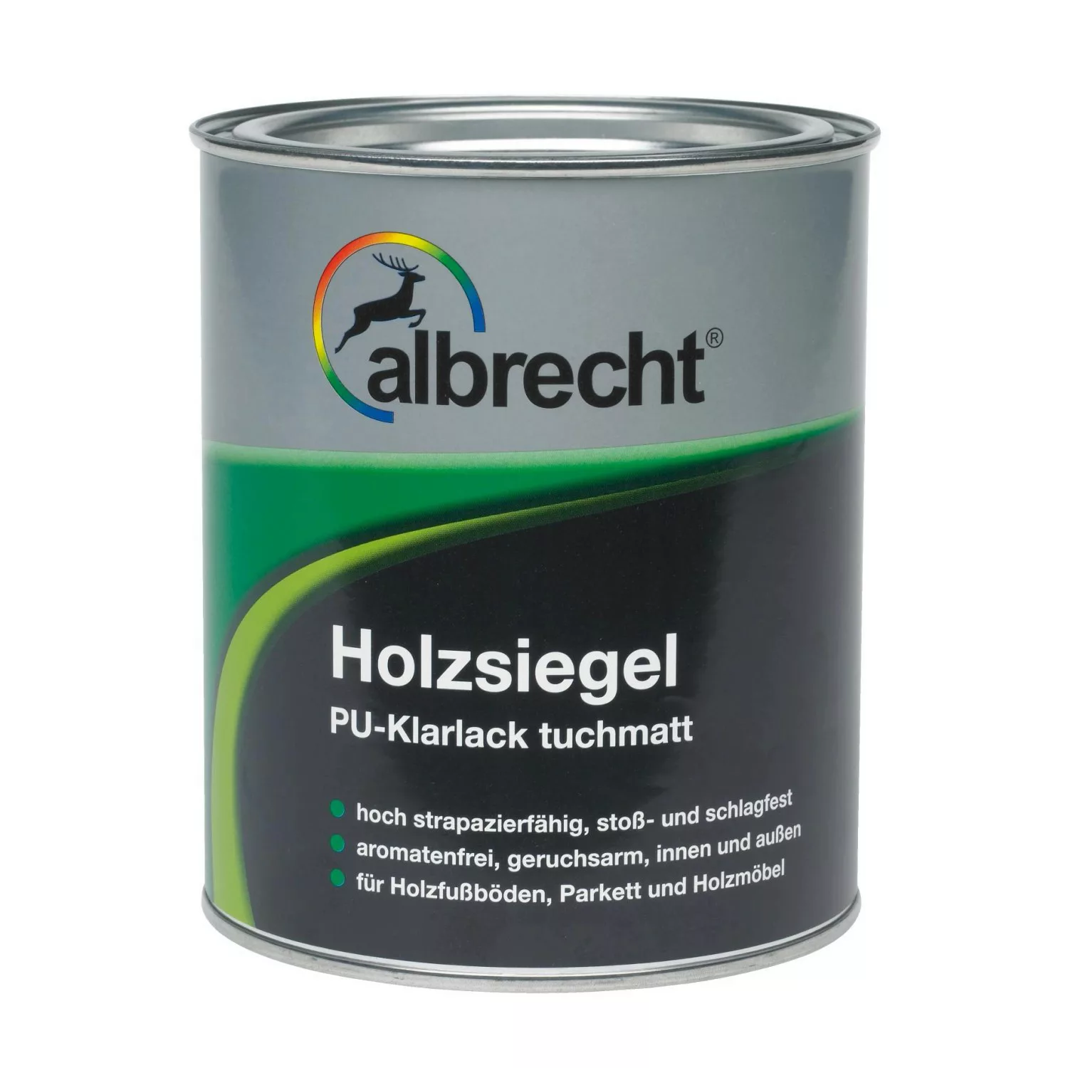 Albrecht Holzsiegel PU-Klarlack Transparent tuchmatt 2,5 l günstig online kaufen