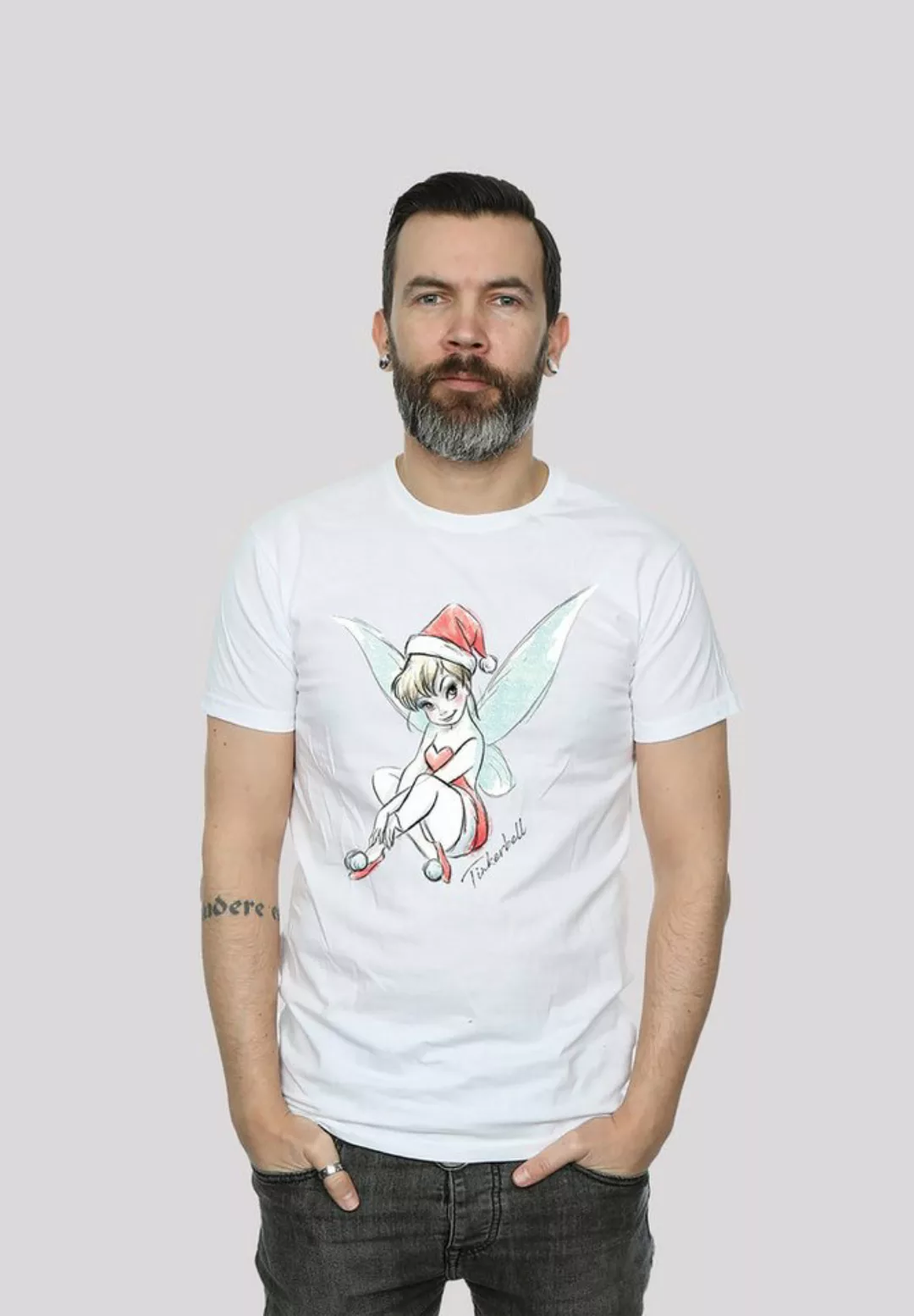 F4NT4STIC T-Shirt Disney Tinkerbell Christmas Fee Print günstig online kaufen
