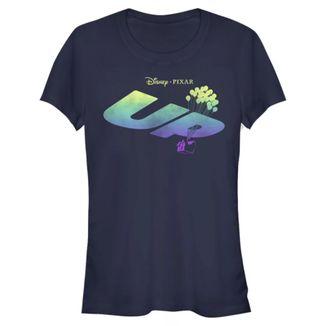 Pixar - Oben - Balloons Logo Fade - Frauen T-Shirt günstig online kaufen