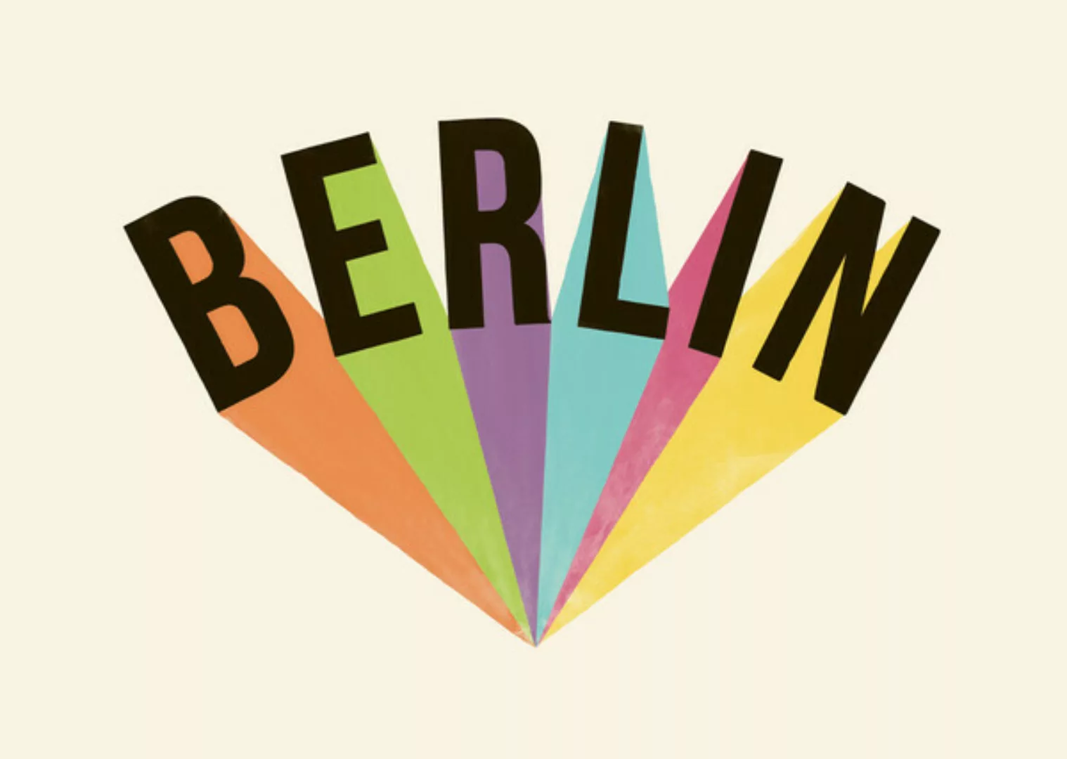 Poster / Leinwandbild - Berlin günstig online kaufen
