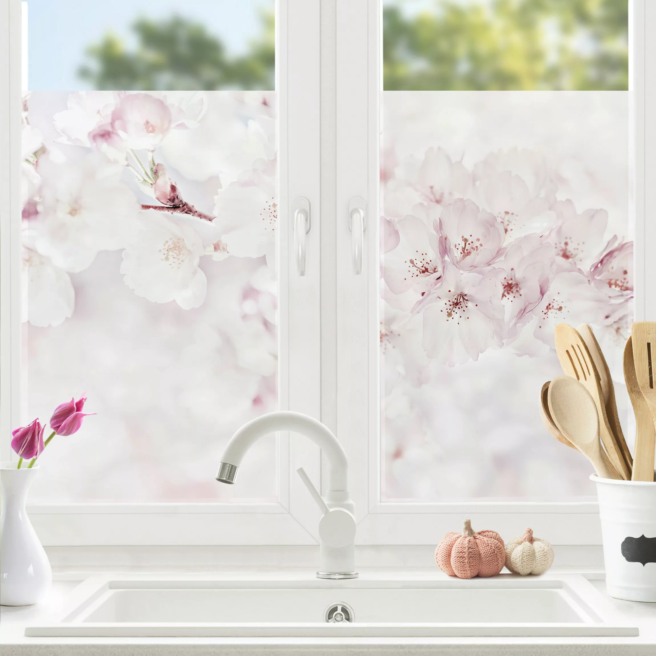 Fensterfolie Ein Kirschblütenhauch günstig online kaufen