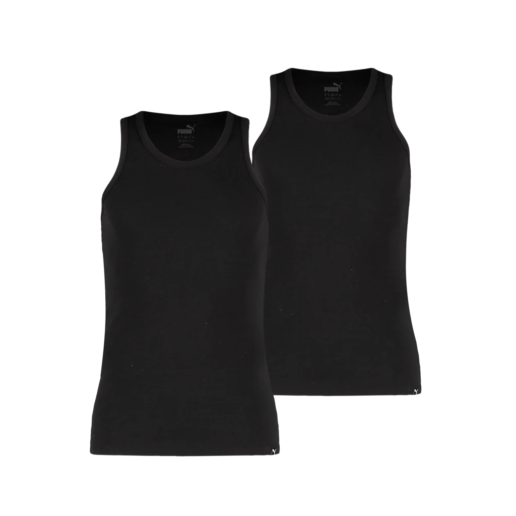 PUMA Tanktop "PUMA BASIC 2P TANK TOP", (Packung, 2er Pack), mit Rundhalsaus günstig online kaufen
