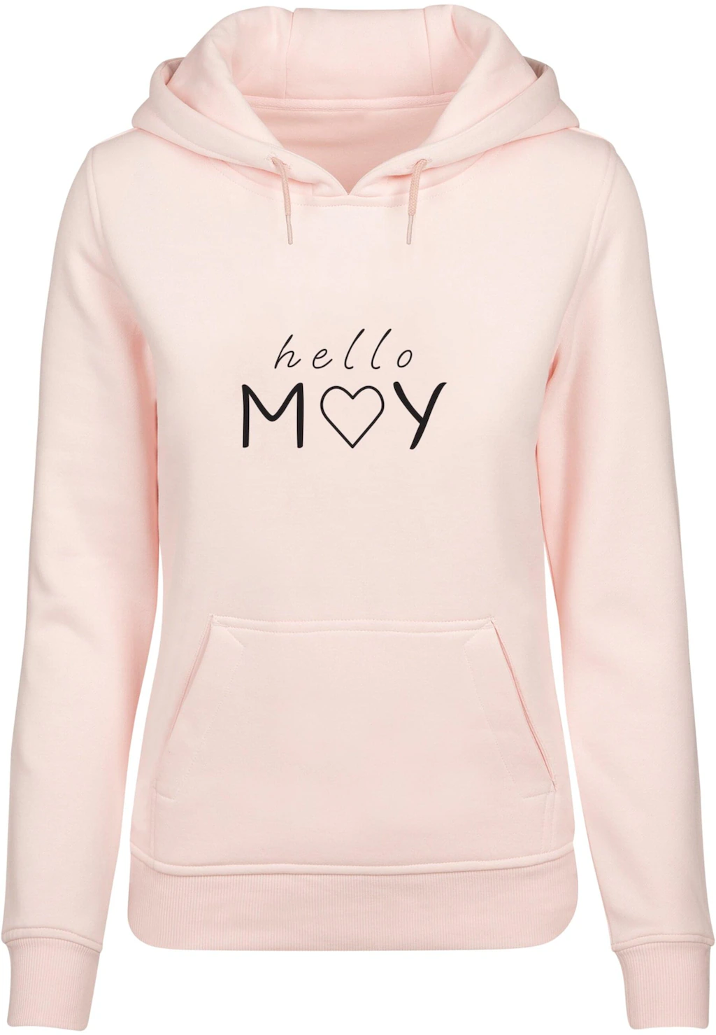 Merchcode Kapuzenpullover "Merchcode Damen Ladies Spring - Hello may Heavy günstig online kaufen