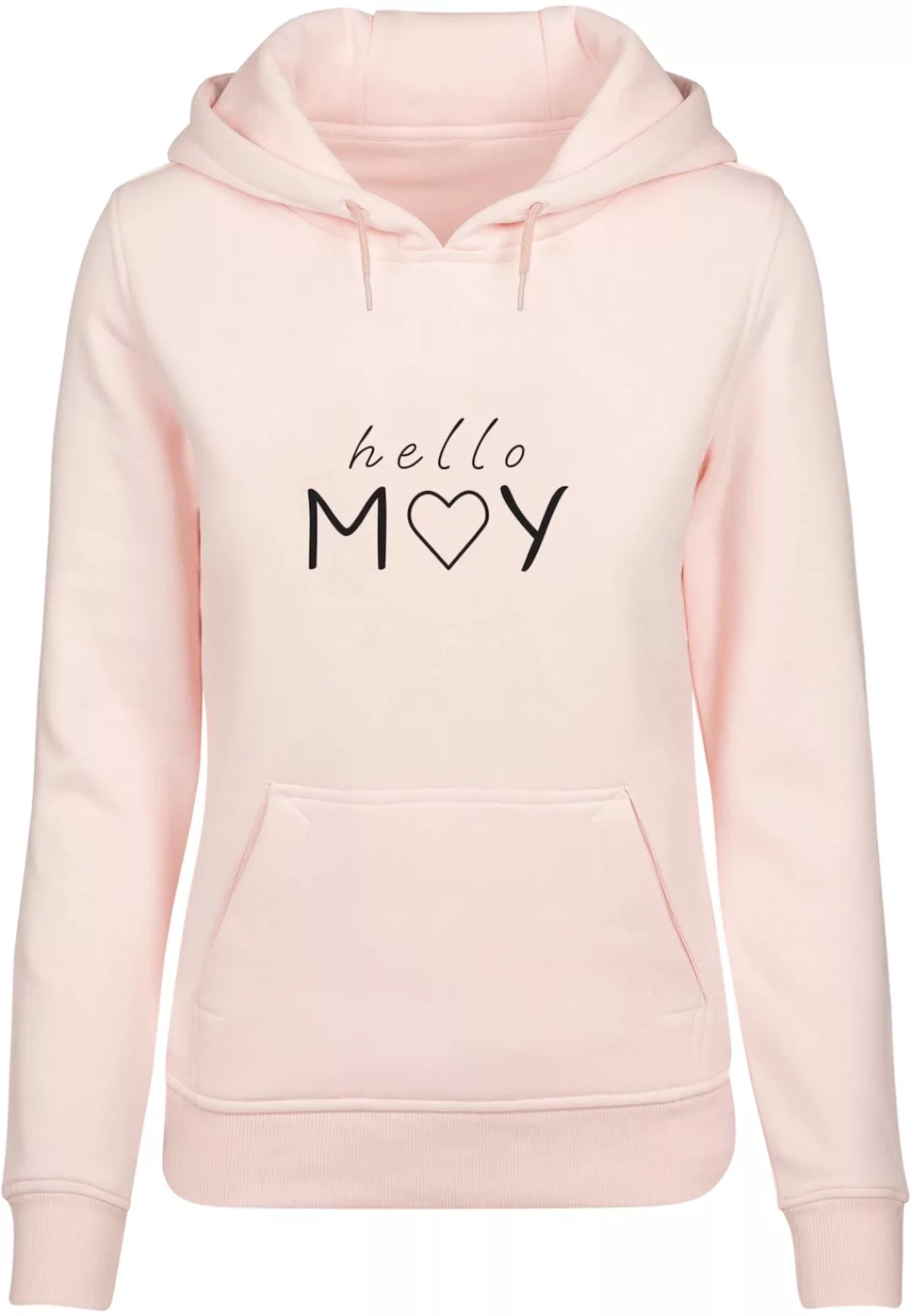 Merchcode Kapuzenpullover "Merchcode Damen Ladies Spring - Hello may Heavy günstig online kaufen