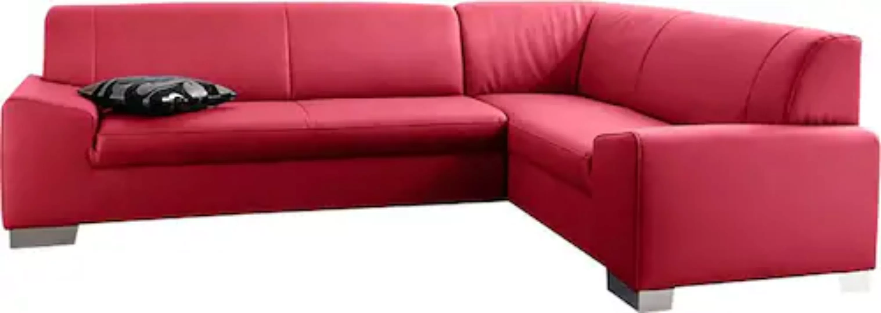 DOMO collection Ecksofa »Alisson L-Form«, wahlweise mit Bettfunktion günstig online kaufen