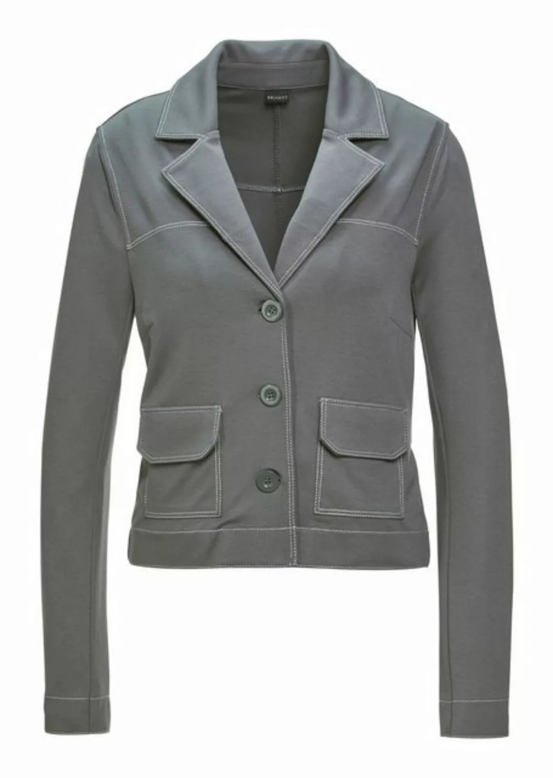 MADELEINE Outdoorjacke Blazer mit Kontrastnaht günstig online kaufen