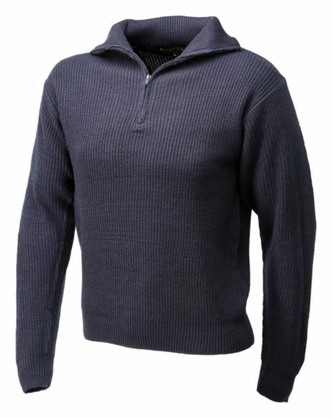 Elutex Strickpullover Troyer-Pullover mit RV Größe XL günstig online kaufen