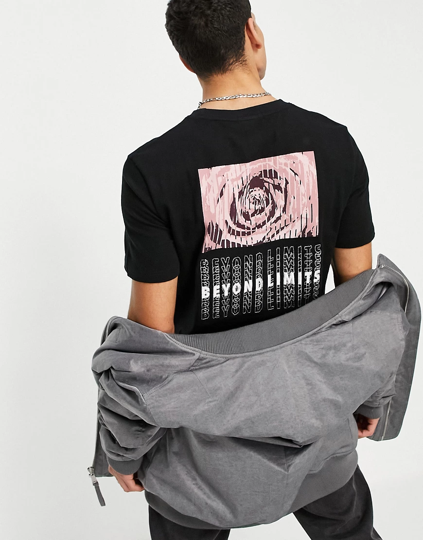 Bolongaro Trevor – T-Shirt mit Totenkopf-Stickerei-Grau günstig online kaufen