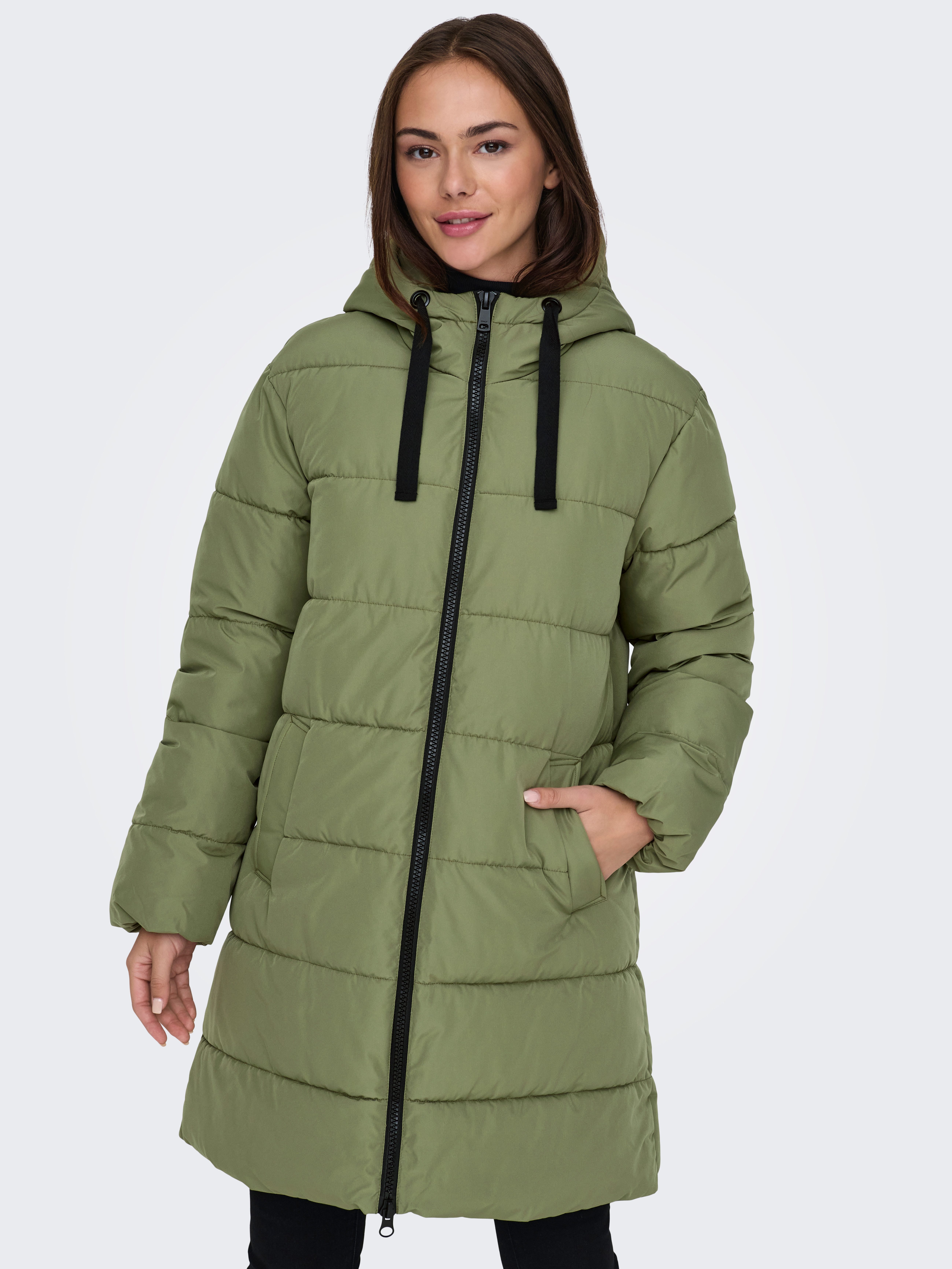 ONLY Steppmantel ONLCLAIR PUFFER HOOD COAT günstig online kaufen