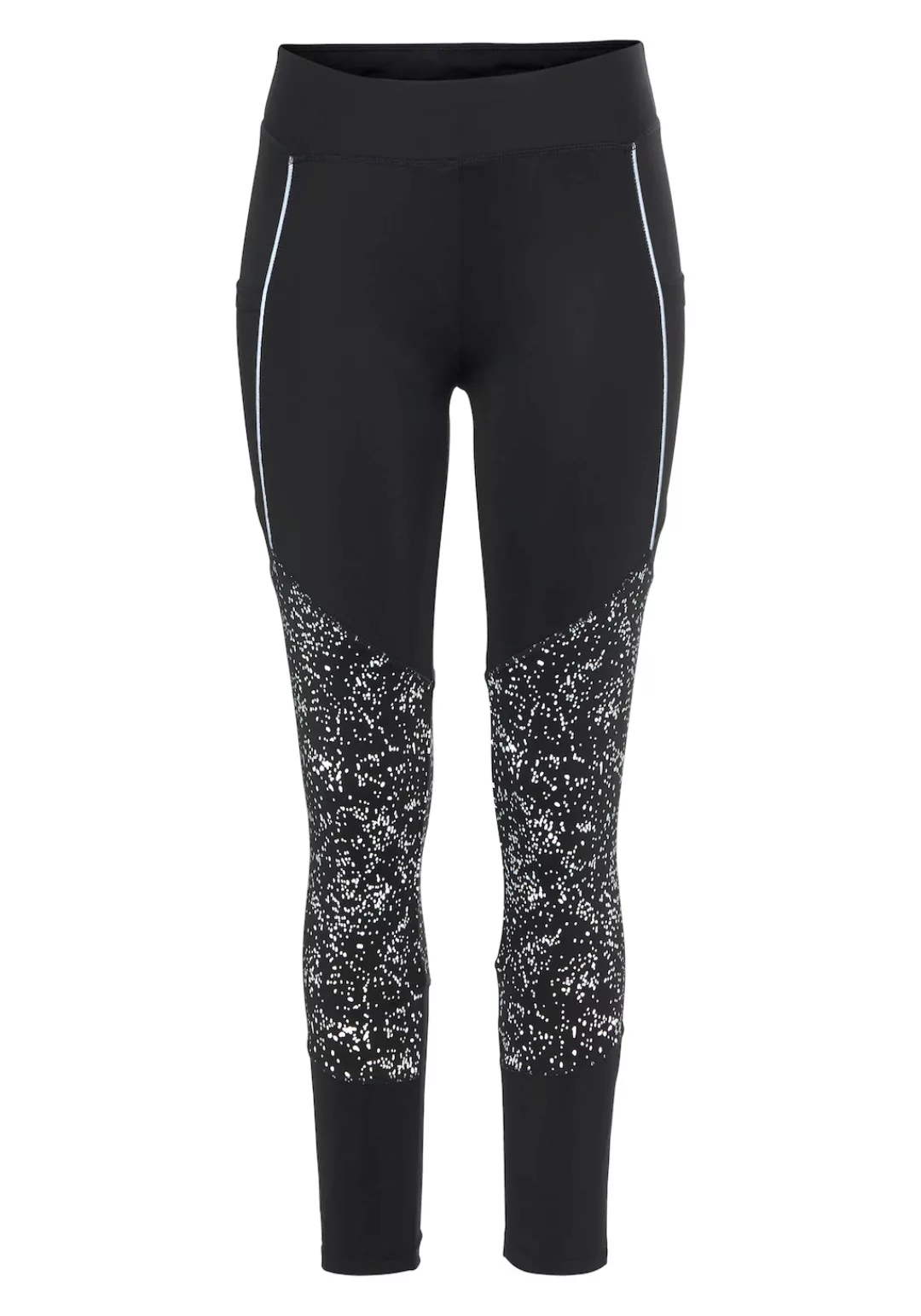 LASCANA ACTIVE Funktionsleggings mit reflektierenden Print günstig online kaufen