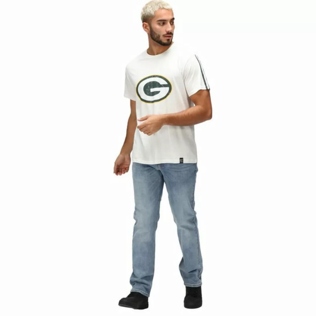 Recovered Print-Shirt Re:Covered NFL Green Bay Packers ecru günstig online kaufen