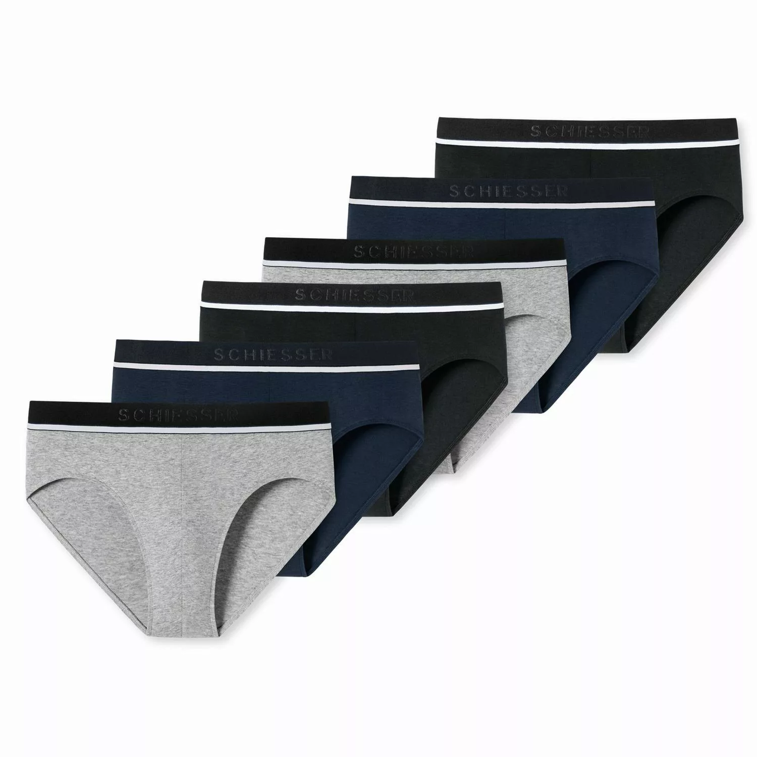 Schiesser Slip Organic Cotton (3-St) mit günstig online kaufen