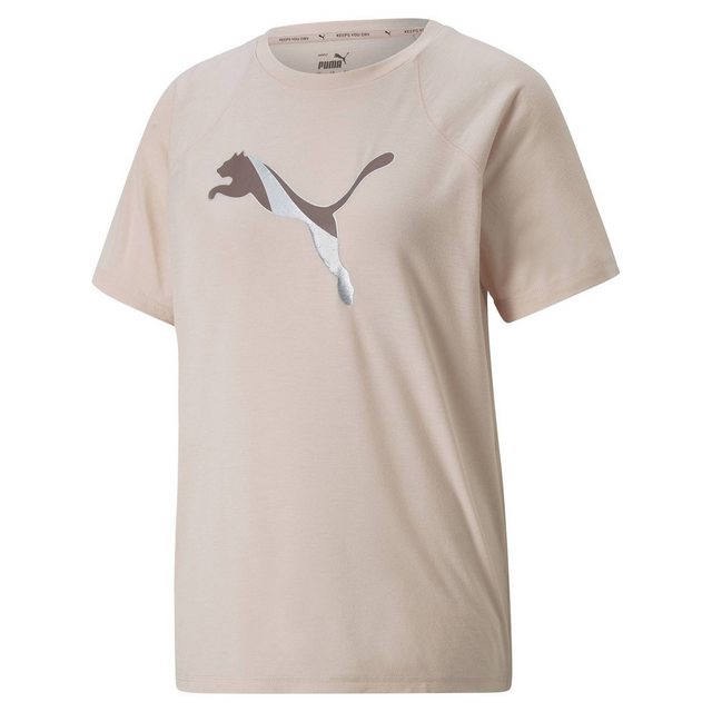 PUMA T-Shirt Damen T-Shirt - Evostripe Tee, Rundhals, Kurzarm, (Packung, 1e günstig online kaufen