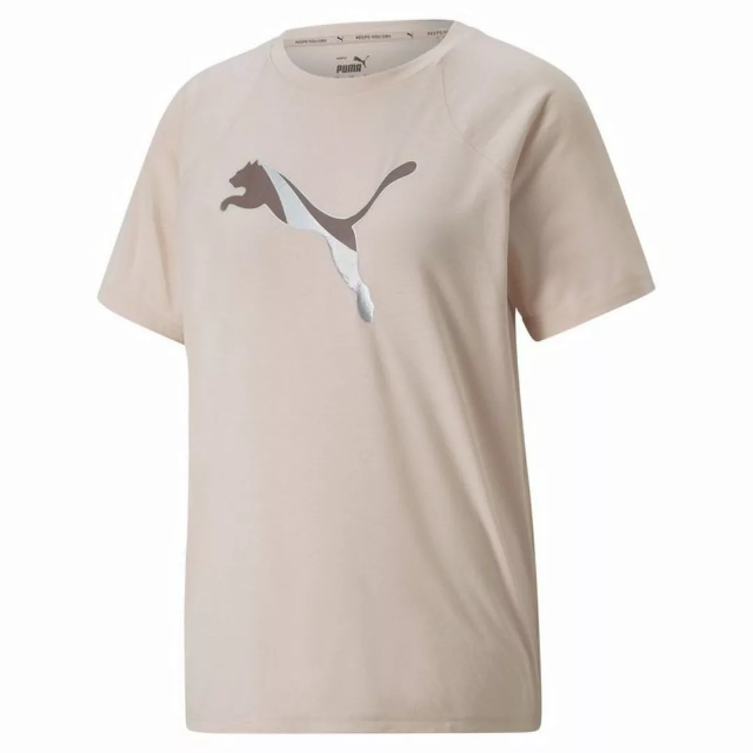 PUMA T-Shirt Damen T-Shirt - Evostripe Tee, Rundhals, Kurzarm, (Packung, 1e günstig online kaufen