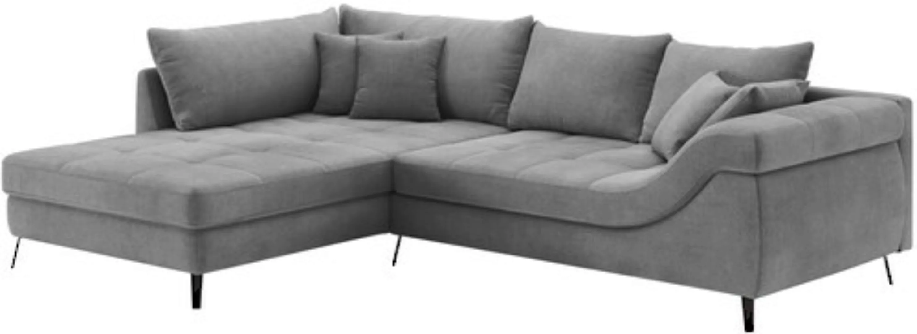 Mr. Couch Ecksofa "Portofino, L-Form", Mit Kaltschaumpolsterung, bis 140 kg günstig online kaufen