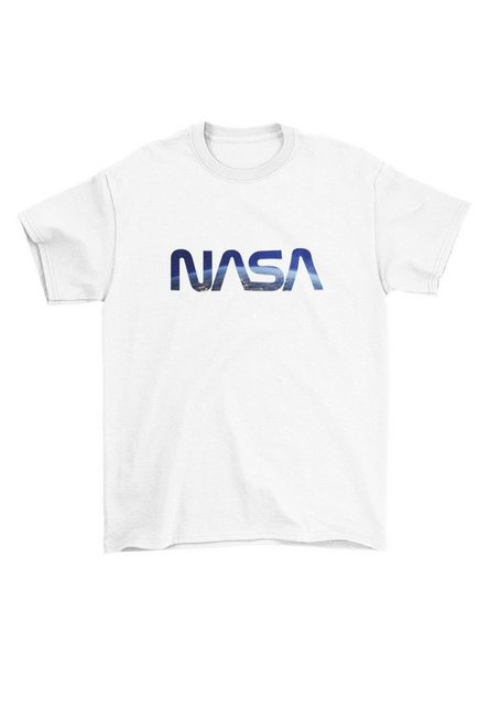 Novux T-Shirt NASA SPACE HORIZON Herren Tshirt Farbe Weiß (1-tlg) aus Baumw günstig online kaufen