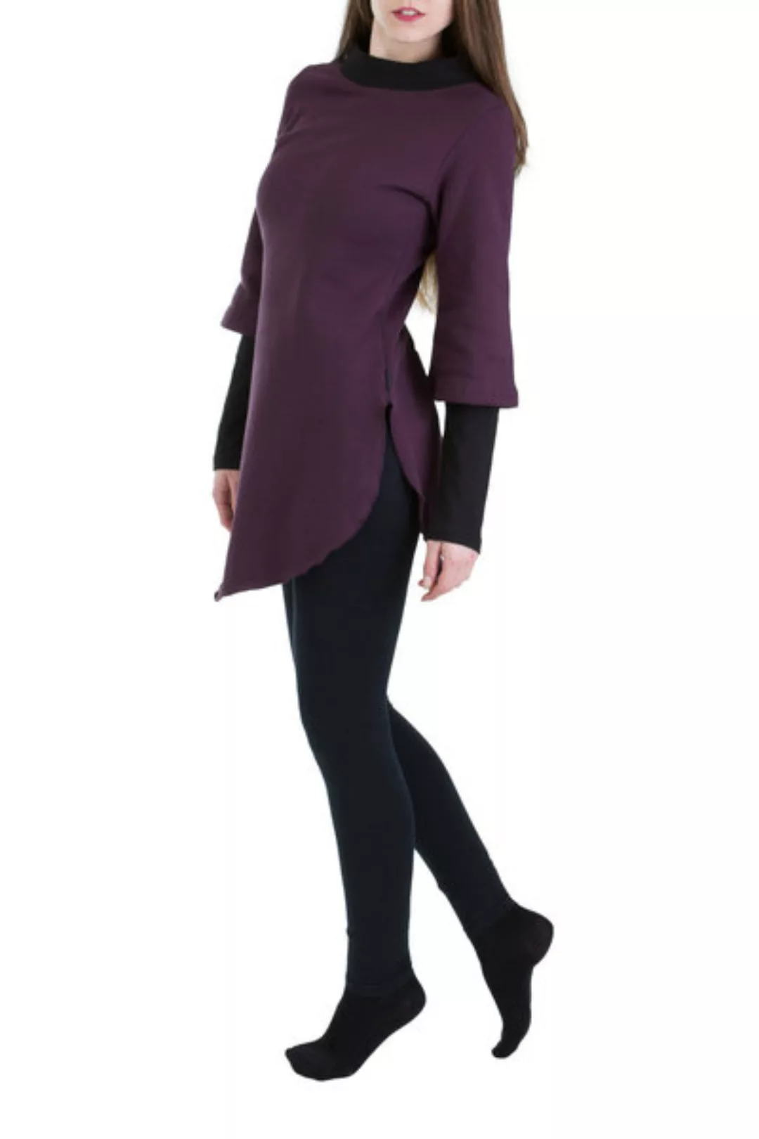 Pullover Kayley Violett-schwarz günstig online kaufen