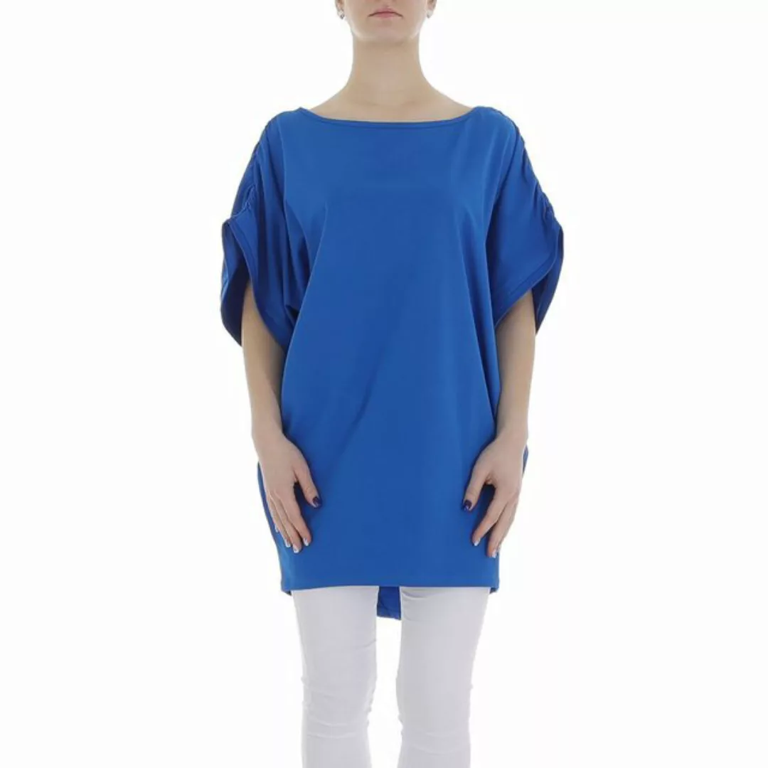 Ital-Design Tunikashirt Damen Freizeit (85987266) Stretch Top & Shirt in Bl günstig online kaufen