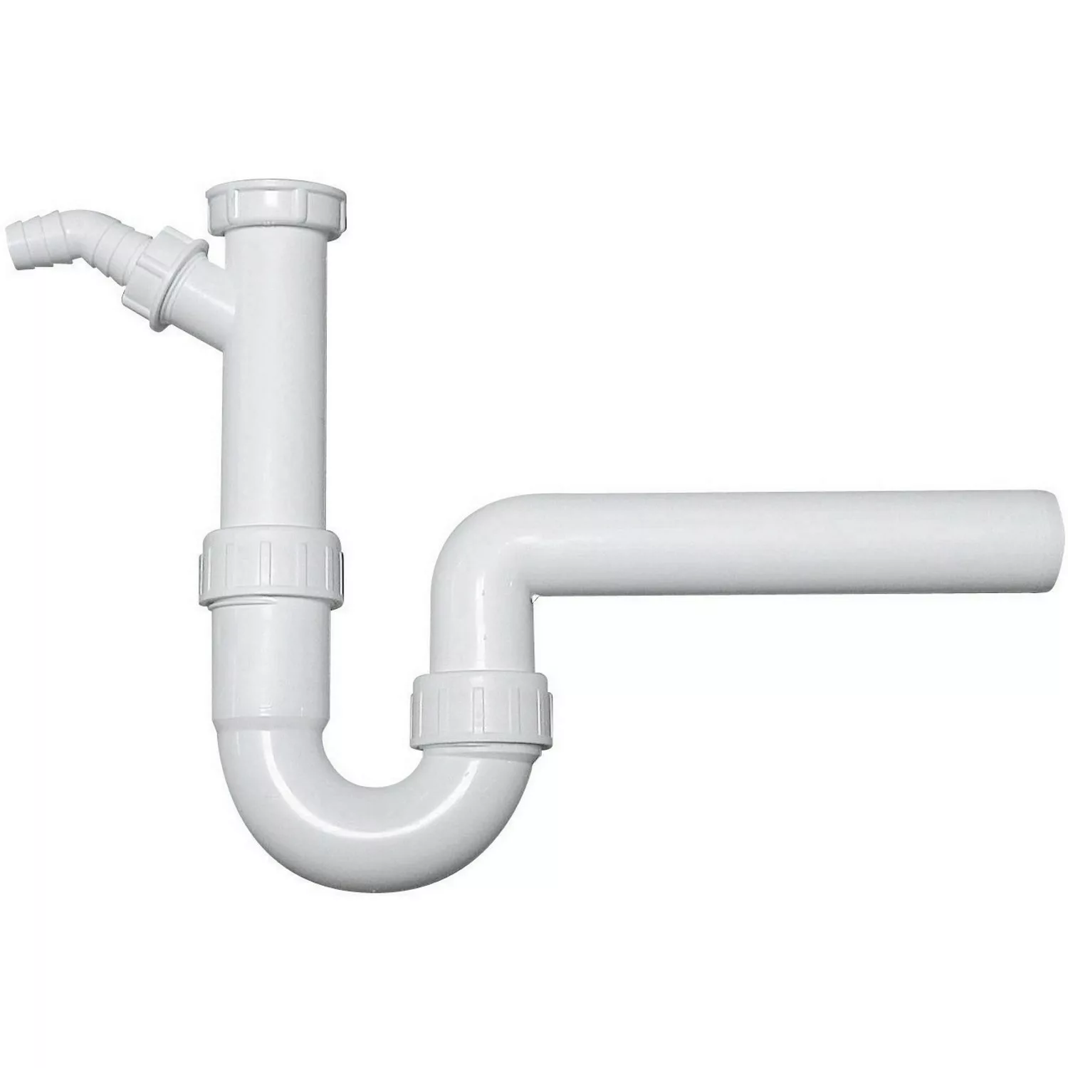 Sanitop-Wingenroth Küchen-Siphon 38 mm (1  1/2) x 40 mm waagerecht günstig online kaufen