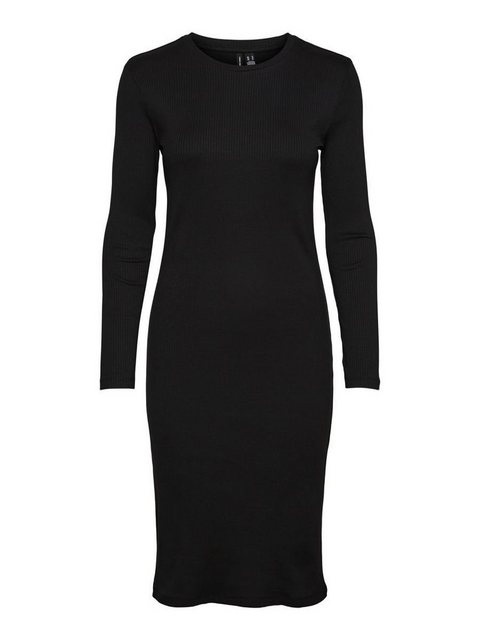 Vero Moda Shirtkleid Geripptes Kleid Long Dress Bodycon Etui Shirt VMLAVEND günstig online kaufen