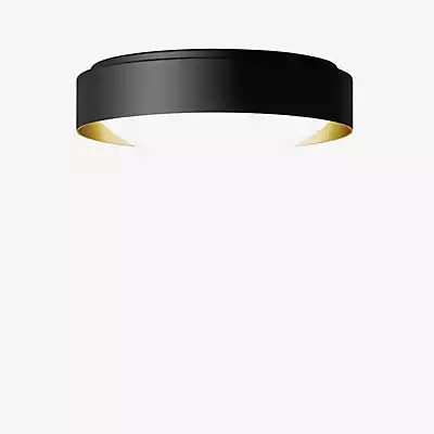 Bega 51049 - Studio Line Deckenleuchte LED, schwarz/messing matt - 3.000 K günstig online kaufen