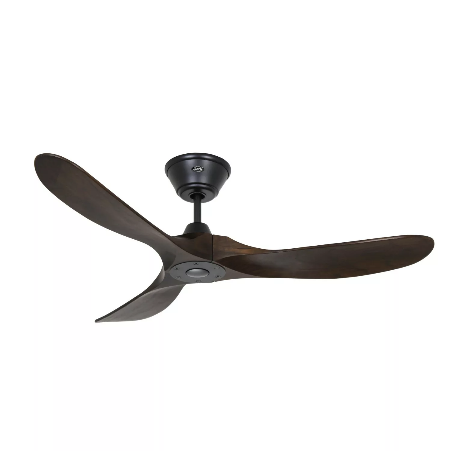 Deckenventilator Eco Genuino 122 schwarz/nussbaum günstig online kaufen