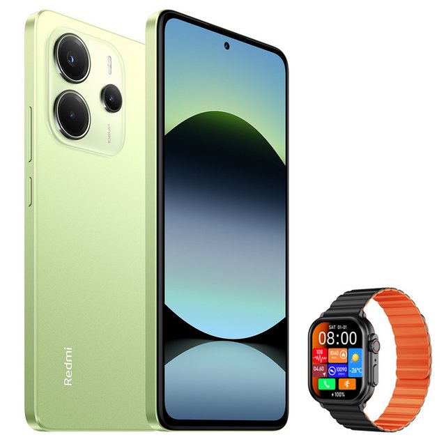 Xiaomi Redmi Note 14 4G 8+256 Smartphone & Smartwatch Handy (6.67 Zoll, 108 günstig online kaufen