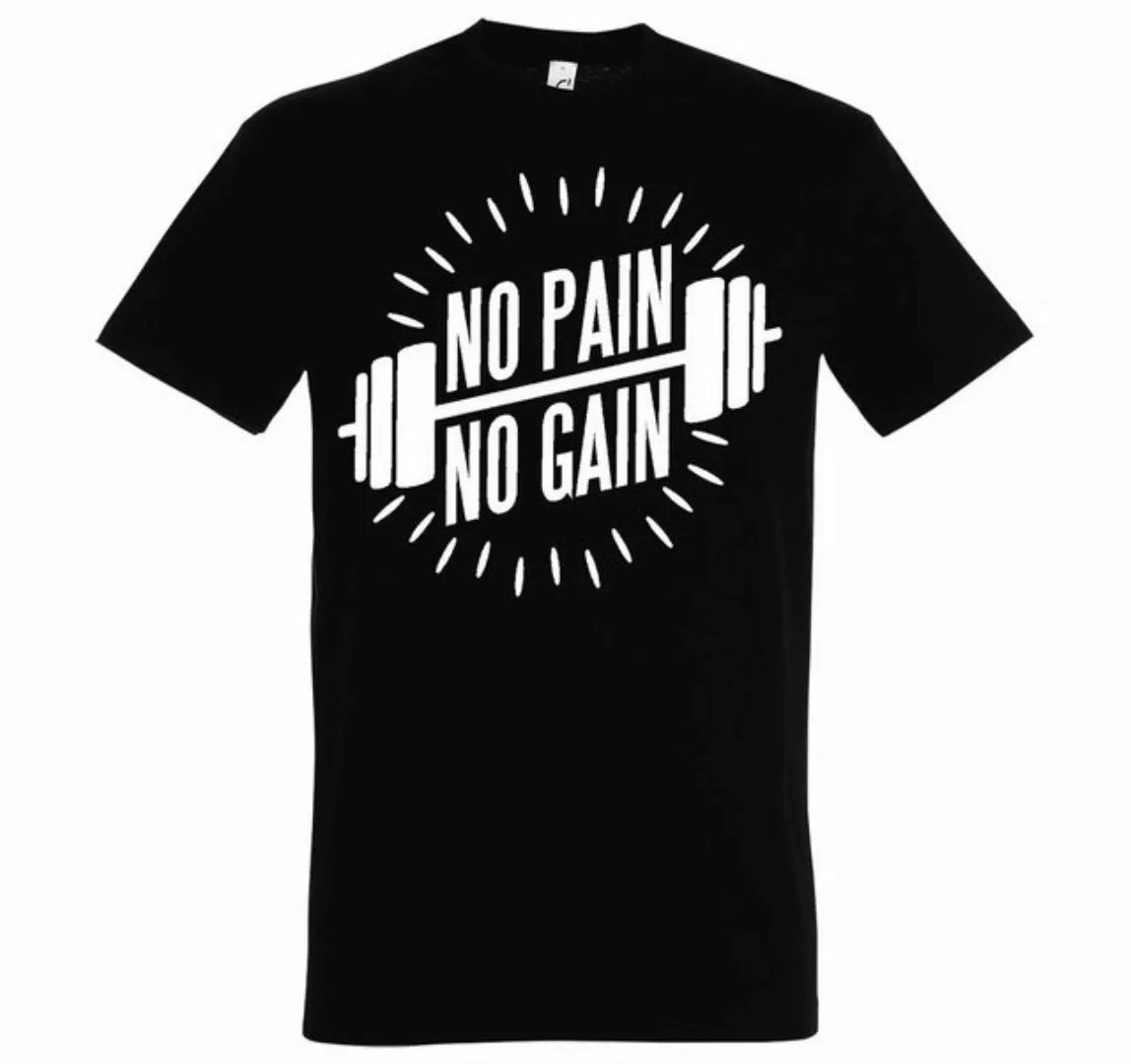 Youth Designz T-Shirt No Pain No Gain Herren Shirt mit trendigem Fitness Mo günstig online kaufen