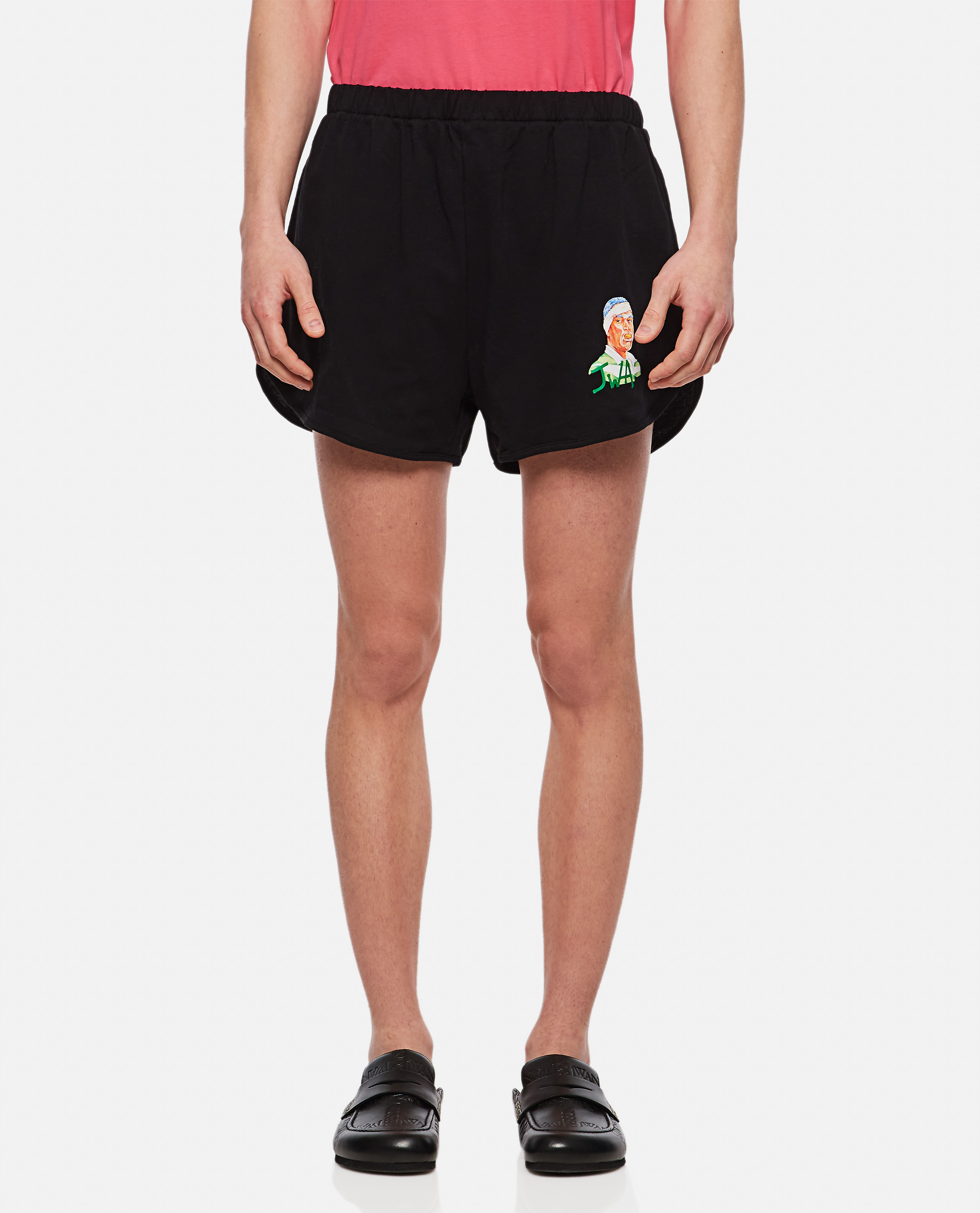 EMBROIDERED RUGBY FACE RUNNING SHORTS günstig online kaufen