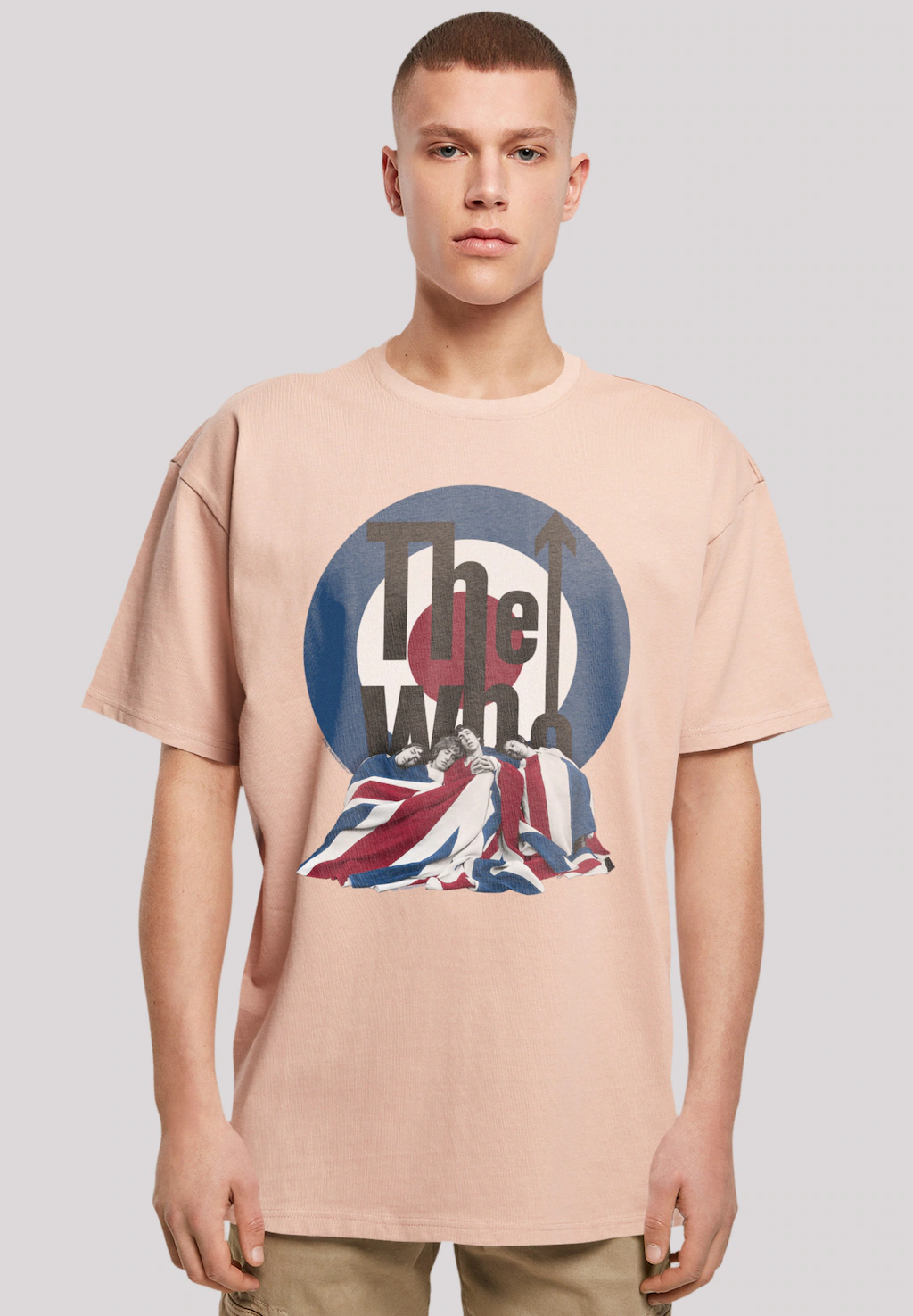 F4NT4STIC T-Shirt "The Who Flag Blanket", Premium Qualität günstig online kaufen